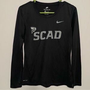 Nike Black SCAD Long Sleeve Tee